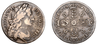Charles II (1660-1685), Shilling, 1684, fourth bust (ESC 559; S 3381). Toned, fine	 £100-£120