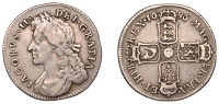 James II (1685-1688), Shilling, 1686 (ESC 765; S 3410). Toned, almost very fine	 £120-£150