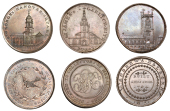 LONDON, Skidmore’s Churches, Halfpence (3), Garlick Hythe [Garlick Hill], St James’s, 13.40g/12h (DH 586);...