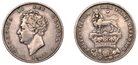 George IV (1820-1830), Shilling, 1827 (ESC 2412; S 3812). Toned, very fine	 £50-£70