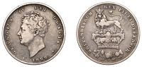 George IV (1820-1830), Shilling, 1829 (ESC 2413; S 3812). Toned, fine	 £50-£70