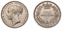 Victoria (1837-1901), Shilling, 1851 (ESC 2999; S 3904). Once cleaned, some residual lustre, good very fine and...