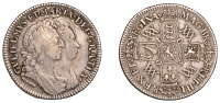 William and Mary (1688-1694), Shilling, 1693, stop after gratia (ESC 868; S 3437). Good fine	 £150-£200