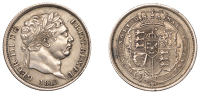 George III (1760-1820), New coinage, Shilling, 1819, damaged colons after d and g in d : g : (ESC –; S 3790). Very...