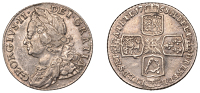 George II (1727-1760), Shilling, 1758 (ESC 1734; S. 3704). Toned, very fine	 £50-£70
