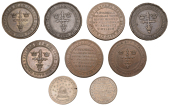 19th Century Tokens, NOTTINGHAMSHIRE, Mansfield, Charles and George Stanton, Hancock, Wakefield & Co and William...