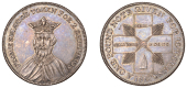19th Century Tokens, SOMERSET, Frome, Willoughby & Sons, Two Shillings, 1812, facing bust of Alfred the Great, rev....