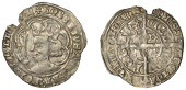 Robert II (1371-1390), Groat, Phase 1b, Perth, mm. cross pattée, normal ‘Robert II’ head, tressure of six arcs...