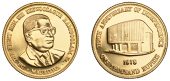 Mauritius, Constitutional Monarchy, Elizabeth II, Proof 1000 Rupees, 1978, 10th Anniversary of Independence (KM....
