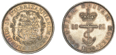 British Colonies, George IV, Anchor money, Half-Dollar, 1822 (Prid 8; KM 4). Toning in peripheries, some hairlines,...