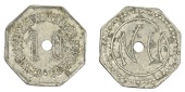 Madagascar, Nosybean Company, 10 Cents, undated (1900-1928), cie nosybeenne d’industries agrocoles, 10c at centre,...