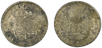 Mexico, Philip V, 8 Reales, 1741mf, Mexico City (Cal. 1458; KM. 103). Toned, good very fine, rare	 £120-£150