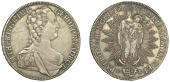 Hungary, Maria Theresa, Thaler, 1763kb, Kremnica mint (KM. 358; Dav. 1132). Toned, horizontal scratch behind...