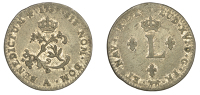 France, Louis XV, Sou Marque or Double Sol, 1739a, Paris (Lec. 70; KM. 500). Toned with much original colour, good...