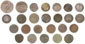 NORFOLK, Norwich, City Farthings (2), 1667, 3.31g/6h (N 3109; BW. 225), 1670, 3.65g/12h (N 3126; BW. 228); John...