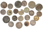 SUFFOLK, Saxmundham, Thomas Knights, Farthing, 0.77g/12h (N 4441; BW. 285), Nicholas Shepherd, Farthings (3),...