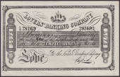 Lovers Banking Company, denominated in Love, at the Temple of Hymen, 14 February 185-, serial number L/O 28769 and...