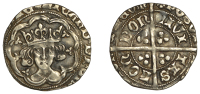 Richard III (1483-1485), Groat, London, type 3, mm. halved sun and rose no. 3, 2.19g/6h (Winstanley 14; N 1679; S...