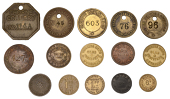 Miscellaneous Tokens and Checks, West Yorkshire, Cleckheaton, British Belting & Asbestos Ltd, brass, stamped 96,...