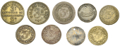 Miscellaneous Tokens and Checks, South Yorkshire, Sheffield, Darnall Cricket Ground, Grand Match, copper (2), both...