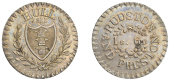 19th Century Tokens, Hull, Charles Rudston and George Preston, Eighteen Pence, 1811, arms, rev. value, edge grained,...