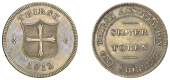 19th Century Tokens, Thirsk, Association, Shilling, 1812, arms, rev. legend, edge grained, 4.24g/12h (D 74). Very...