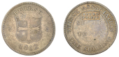 19th Century Tokens, Thirsk, Association, Shilling, 1812, arms, rev. legend, countermarked scurr thirsk, edge...