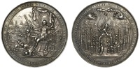 NETHERLANDS, Aankomst van Prinses Mary in Holland [Arrival of Princess Mary in Holland], 1642, a struck silver medal...