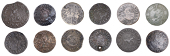 LONDON (City), Billingsgate, R[obert] C[ash], Farthing, 0.64g/6h (N 6559; BW. 197); Bishopsgate, Rich Levet,...