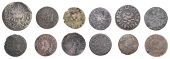 LONDON (City), Gracechurch Street, L[aurence] Cashe, Farthing, 0.94g/6h (N 7019; BW. 1197), I.S.F. the red lyon,...
