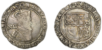 James VI (1567-1625), After Accession, Tenth coinage, Twelve Shillings, mm. thistle-head, reads fran & hib rex, rev....