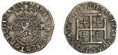 Mary (1542-1567), First period, Testoon, type IIIb, 1558, mm. cross potent on obv., small closed crown on rev., wide...
