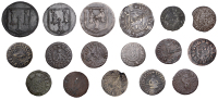 NORFOLK, King’s Lynn, Borough Farthings (3), 1668 (2), 2.13g/6h (N 3065; BW. 64), 2.04g/12h (N 3067; BW. 63),...
