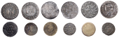 SOMERSET, Bridgwater, Borough Farthings, 1666 (4), 2.43g/12h (N 3976; BW. 49), 2.29g/9h (N 3977; BW. 49), 1.47g/12h...