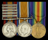 Three: Sergeant J. W. Havers, 3rd Regiment, South African Infantry, late 91st (Sharpshooters) Imperial Yeomanry, who...