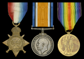 Three: Staff Sergeant C. H. Castle, 3rd Regiment, South African Infantry, late Royal Army Medical Corps and South...