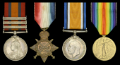 Four: Private R. E. Tippett, 3rd Regiment, South African Infantry, late Railway Pioneer Regiment, who was taken...