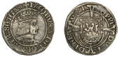 James V (1513-1542), Second coinage, Groat, Holyrood Abbey mint, type IIIc (iv), bust right with mantle and smooth...