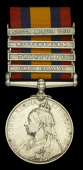 Queen’s South Africa 1899-1902, 4 clasps, Cape Colony, Transvaal, Wittebergen, South Africa 1901 (1638 Pte. J....