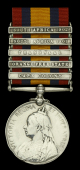 Queen’s South Africa 1899-1902, 5 clasps, Cape Colony, Orange Free State, Transvaal, South Africa 1901, South...