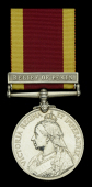 China 1900, 1 clasp, Relief of Pekin (4259 Pte. D. Jones. 2nd Rl: Welsh Fus:) good very fine 	 £360-£440