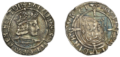 James V (1513-1542), Second coinage, Groat, Holyrood Abbey mint, type IIIc (v), bust right with mantle and smooth...