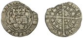 James II (1437-1460), First coinage, Third Fleur-de-lis issue, Groat, Edinburgh, mm. cross pattée, tressure of...