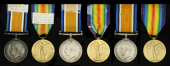 Pair: Private A. de V. Calder, 4th Regiment, South African Infantry, who was killed in action during the German...
