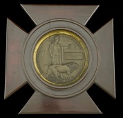 Memorial Plaque (Austin Lindsay Patrick); Memorial Scroll (L.Cpl. Austin Lindsay Patrick 4 Bn., S. African Inf.) the...