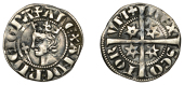 Alexander III (1249-1286), Second coinage, Sterling, class Bc/M mule, mm. cross potent on obv., plain cross on rev.,...