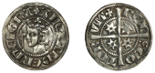 Alexander III (1249-1286), Second coinage, Sterling, class Ma, mm. plain cross, bust left with little backsweep to...
