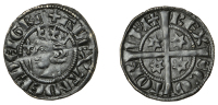 Alexander III (1249-1286), Second coinage, Sterling, class Mc2, mm. plain cross, bust left with wider hair, rev....