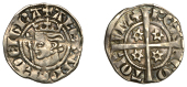 Alexander III (1249-1286), Second coinage, Sterling, class D2/E mule, mm. cross potent, bust left, rev. long cross,...
