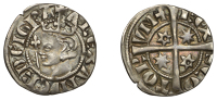 Alexander III (1249-1286), Second coinage, Sterling, class D1/E mule, mm. cross potent, bust left, rev. long cross,...